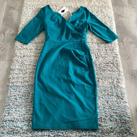 muxxn green dress Rachel Maxi Dress, in Moss Green Stretch, Size: 2XL | Show Me Your Mumu main image 1